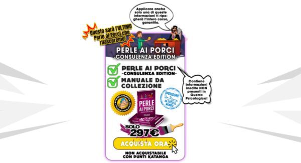 Perle ai Porci (Consulenza Edition) – Big Luca